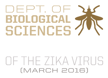 Dept. of Biological Sciences was the first in the world to map the structure of the Zika virus (March 2016)