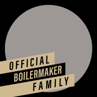 Circlular Facebook frame with the text: Offical Boilermaker Family