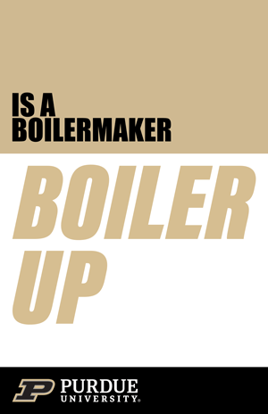 You are a Boilermaker