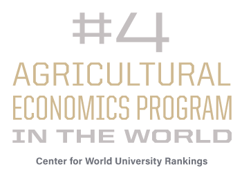 #4 Agricultural Economics program in the world