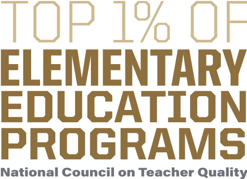 Top 1% of elementary education programs