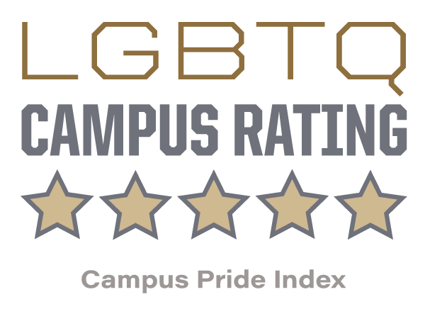 LGBTQ rating: 5/5 stars - Campus Pride Index