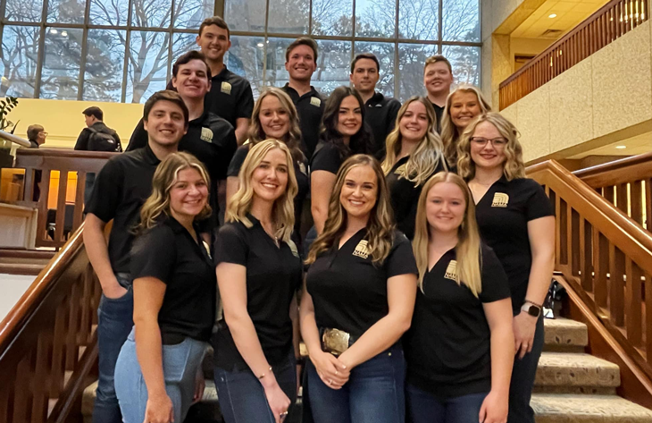 The Purdue National Agri Marketing Association (NAMA) team placed 4th in the Student Marketing Competition at the 2022 NAMA Conference.