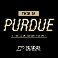 This is Purdue Podcast graphic