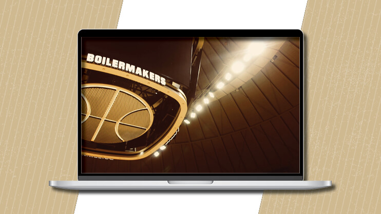 The bottom of the Mackey Arena scoreboard.
