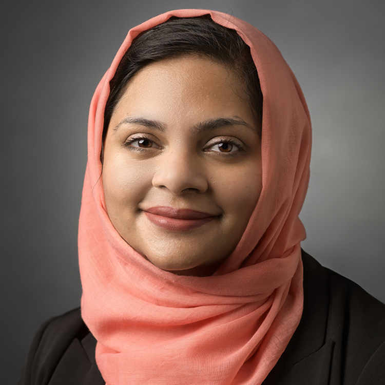 Counselor portrait of Zainab Ahmad